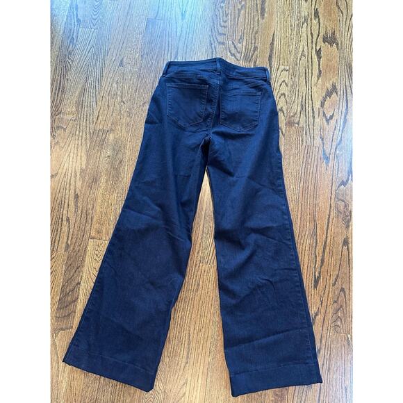 NYDJ Not Your Daughter's Jeans High Rise Straight Leg Dark Wash Stretch 4 2278 - Picture 2 of 7